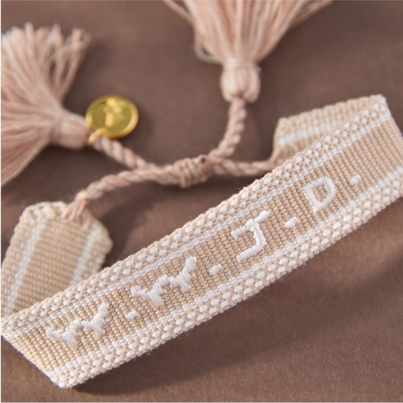 Bundle (2x) of Altar’d State Tassel Faith & WWJD Bracelets - Picture 3 of 3